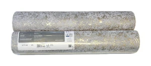1 Rolle + 1 Musterrolle Vlies Tapeten Restposten Restrollen Beton metallic grau - Bild 1 von 8