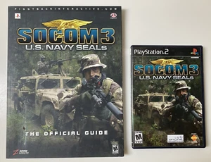 Socom 3 US Navy Seals PlayStation 2 komplett mit Handbuch & offizieller Spielanleitung Bk - Bild 1 von 24