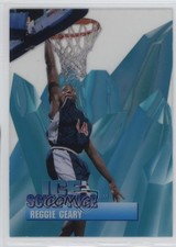 1996 Collector's Edge Rookie Rage Ice Sculpture Reggie Geary #18 Rookie RC