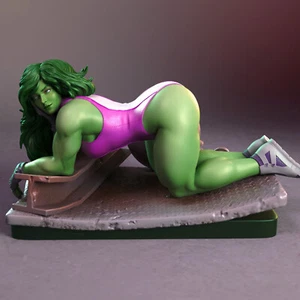 Painted She Hulk Statue 1/6 Sexy Figure - Picture 1 of 4
