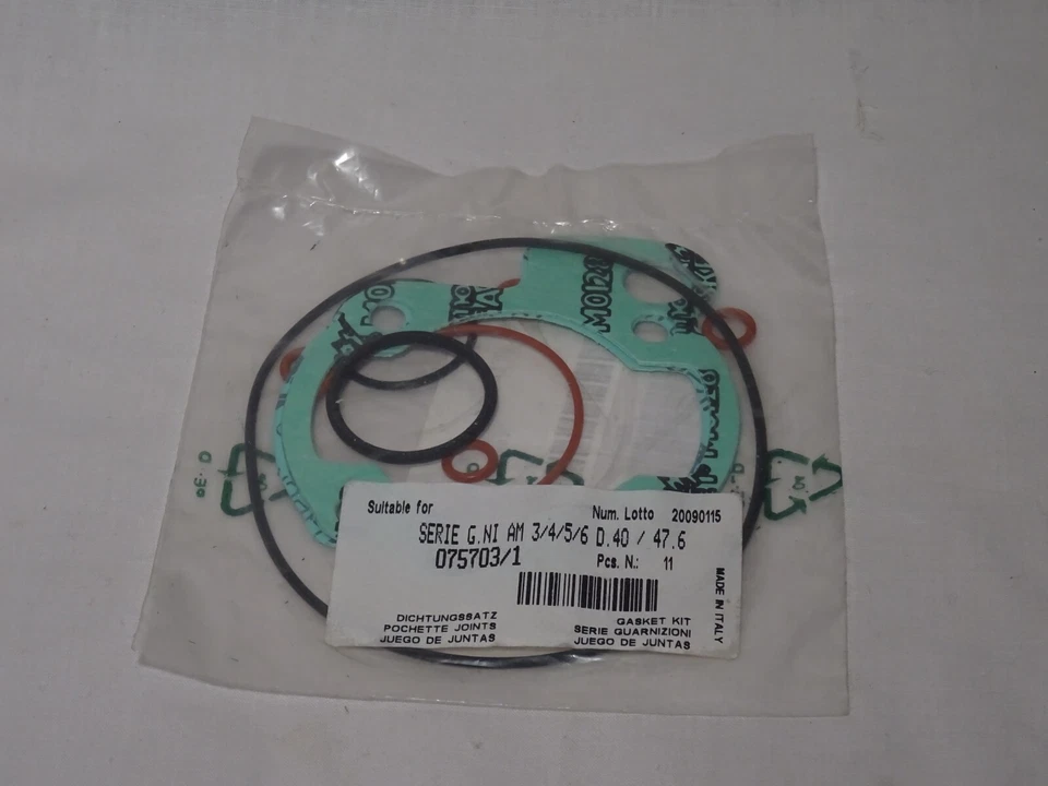 ATHENA 075703/1 pochette de 11 joints haut moteur diamètre 40 / 47.6 AM 3/4/5/6 - Photo 1/1