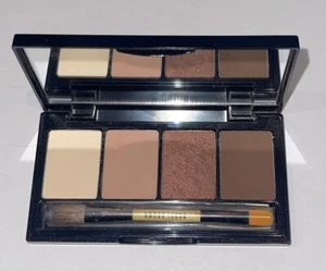 NUEVO SIN CAJA BOBBI BROWN “Paleta de sombras de ojos oscuras” con cepillo edición limitada ¡RARO! - Imagen 1 de 3
