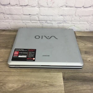 Sony VAIO Notebook Computer - PCG-9P6M - Silver - Untested - Picture 1 of 7