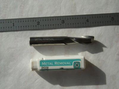NEW METAL REMOVAL 3/8" DIA. X 7/8" LOC X 2-1/2" L CC 2FL CARBIDE SQ. ENDMILL    - Image 1 of 4