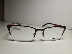 Arnette MAKAI Brillengestell schwarz mit rot AN6126 53-19-145 - Bild 1 von 4
