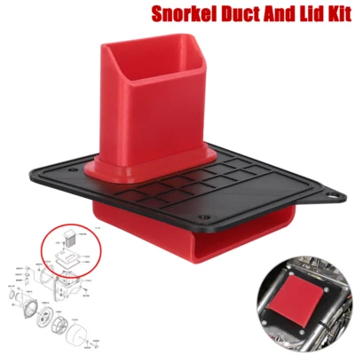 Air Filter Airflow Snorkel Duct & Lid Kit For Kawasaki KLX250 KLX300 KLX 250 300 - Image 1 of 4