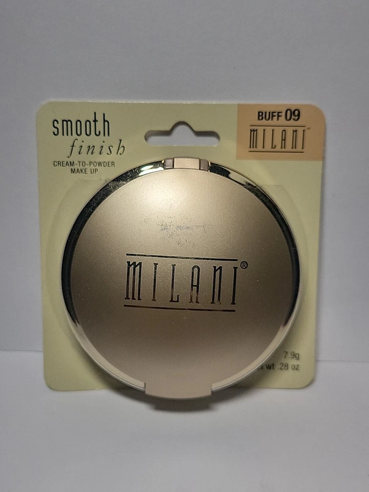 Milani Smooth Finish Cream to Powder Makeup 09 Buff 3pc Bundle Unsealed