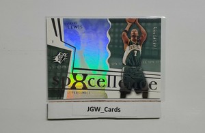 2003-04 SPx Rashard Lewis #112 Spxcellence #'d 1743/3999 Seattle Supersonics 