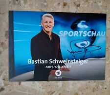 Bastian Schweinsteiger *ARD Sportexperte* Handsignierte Autogrammkarte TOP
