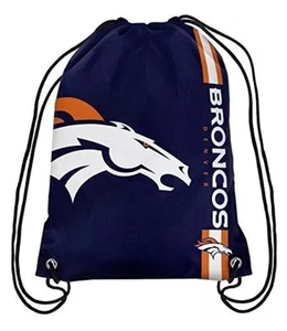 NFL Denver Broncos Drawstring Backpack - Picture 1 of 3