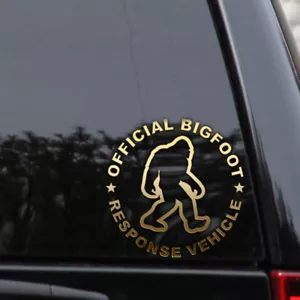 OFFICIAL Bigfoot Response Vehicle Sasquatch Vinyl Decal Sticker - Bild 1 von 2