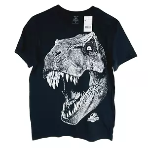 Jurassic Park T Shirt Mega Print Tyrannosaurus Rex Universal Studios Tagless MED - Picture 1 of 12