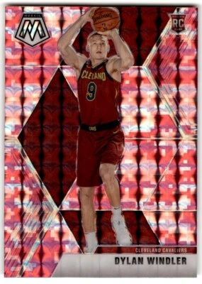 2019-20 Panini Mosaic Pink Camo Prizm Dylan Windler Rookie #208 Cleveland - Image 1 of 2