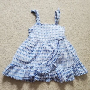 Janie and Jack x Rachel Zoe Toddler Girls' Geo Ruffle Dress sz2T - Picture 1 of 13