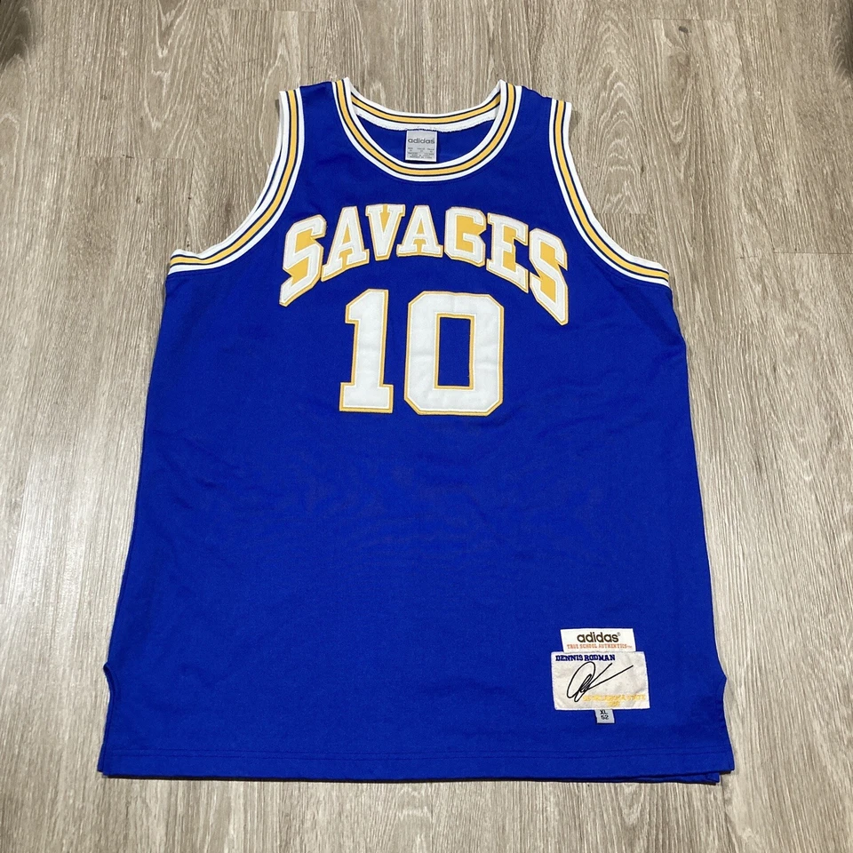 Camiseta Dennis Rodman 2XL 52 Savages #10 Southeastern Oklahoma State Game-day Tee Foto 1 de 4