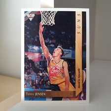 Tonny Jensen 1994 Futera NBL Basketball Trading Card #94