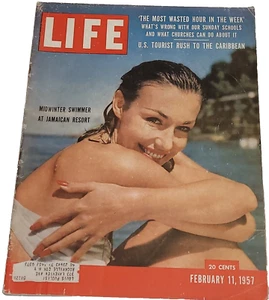 February 11, 1957 LIFE Magazine 1950s ad 10 12 SAGE System 9 FREE SHIP Feb. 2 - Picture 1 of 7