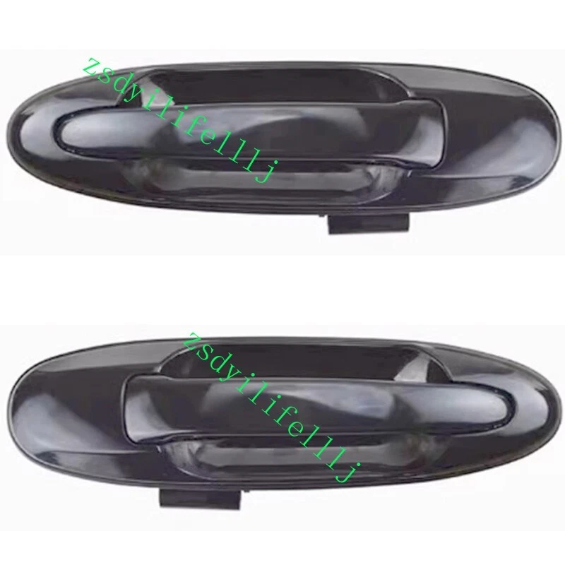 2x For Toyota Land Cruiser 1998-2007 Rear Left Right Door Outer Black Handle a - Image 1 of 1