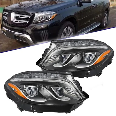 2017-2019 Mercedes Benz GLS450 GLS550 Full LED Headlight Left Right Side OE Type Foto 1 de 4