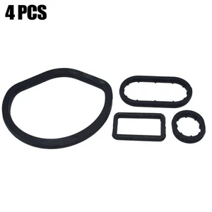 Oil Pan Gasket Gasket 4 Pcs Housing Seal Kit Oil Filter Practical To Use - Picture 1 of 8