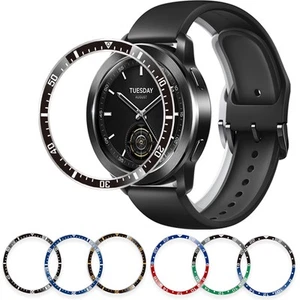 Metal Bezel Case Ring Metal Watch Bezel Cover for Xiaomi Watch S3/ S4/ S4 Sport - Picture 1 of 18