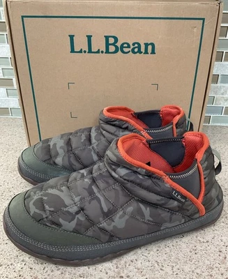 Zapatillas de tobillo acolchadas clásicas de montaña LL Bean para hombre talla 10 M verde camuflaje nuevas Foto 1 de 4