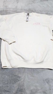 Victoria's Secret ROSA XS Invierno Hiedra Polar Gran Tamaño Crew Sudadera Nueva con Etiquetas Foto 1 de 4