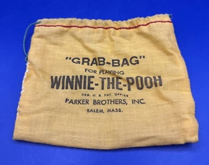 Parker Brothers Winnie the Pooh 1964 juego de mesa pieza de repuesto - uno "Bolsa de agarre" - Imagen 1 de 3