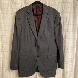 ermenegildo zegna Blazer 56 L Grau 100% Wolle Hochzeit Formell Herren » - Bild 1 von 8