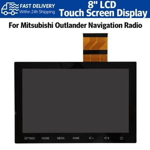 Para 2020 2021 2022 Mitsubishi Outlander 8" Pantalla LCD Pantalla Táctil RADIO - Imagen 1 de 12