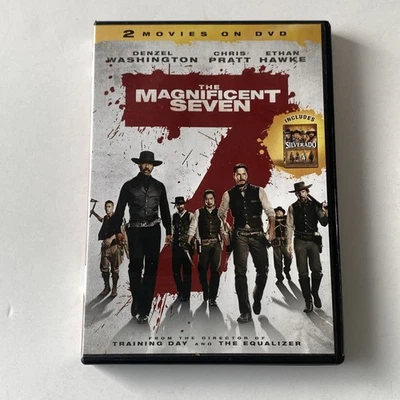 The Magnificent Seven / Silverado (2016 DVD) Western Double Feature REAL PICTURE - Image 1 of 4