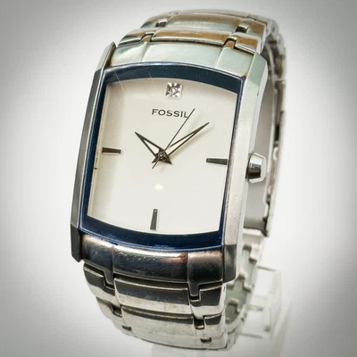 Fossil 4167 Arkitekt Dimond Series Watch Stainless Steel Water Water Resistant - Image 1 of 2