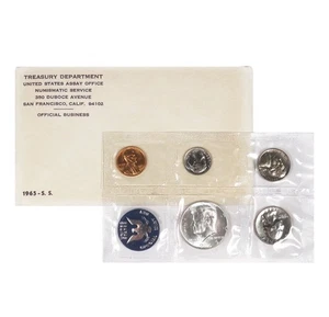 1965 U.S. Special Mint Set, Becoming Increasingly Hard To Find - Picture 1 of 5