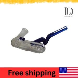 Großer Inline Perk Glas auf Glas Sprudler Langlebig Klar Wasser Kunstwerk - Bild 1 von 3