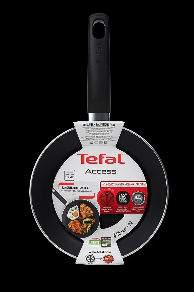 Poêle Tefal Access 20 cm – Revêtement Antiadhésif Facile à Nettoyer – Tous Feux - Photo 1/1