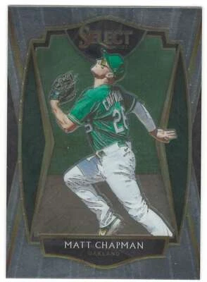 MATT CHAPMAN 2021 Panini Select #194 Premier  ID:18285 - Image 1 of 2