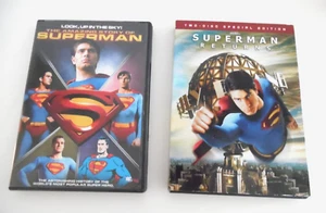 Lot of 2 Superman DVDs: The Amazing .. of Superman (Sealed) & Superman Returns - Picture 1 of 9