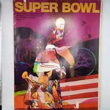 Original Super Bowl IV Program Kansas City Chiefs vs Minnesota Vikings 1970 1/11