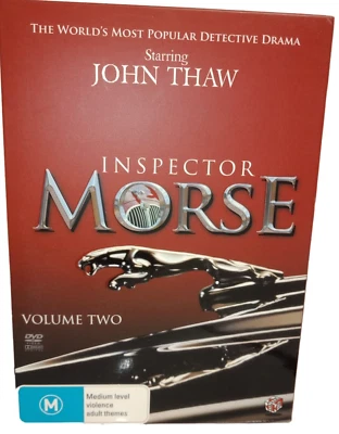 Inspector Morse The Collection Volume 2 DVD 4 Discs 5-8 starring John Thaw - Image 1 of 4