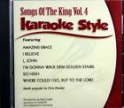 Songs of the King Elvis Presley volume 4 CD musique de karaoké chrétien 6 chansons