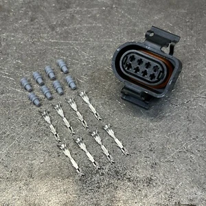 VW 8-Pin Female Throttle Position Sensor Connector Terminals & Seals Mk3 - Picture 1 of 3