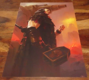Perturabo Primarch of the Iron Warriors Warhammer 40k Art Print Horus Heresy A3 - Picture 1 of 4
