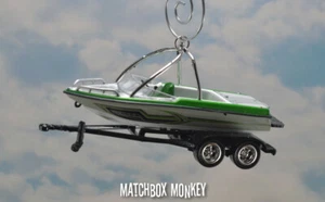 Waterski Wakebord Boat Christmas Ornament Mastercraft Moomba Supra Water Ski - Picture 1 of 9