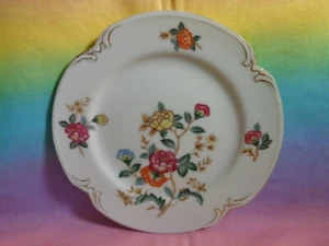 Charm Cresta Fina China Mayfair Patrón Floral Repuesto Pan Plato Borde Dorado - Imagen 1 de 7