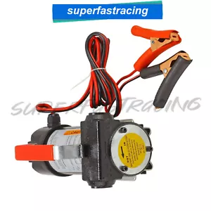 New 12V Electric Fuel Transfer Pump Diesel Kerosene Oil Auto Extractor Pump - Picture 1 of 10