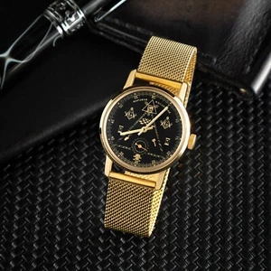 Masonic Men's wrist watch Rare Pobeda 1990s, Mechanical vintage watch - Picture 1 of 4