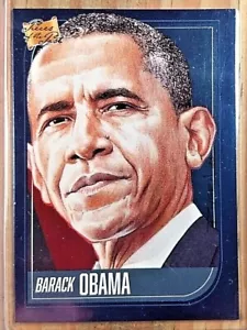 2021 PIECES OF THE PAST BARACK OBAMA BLUE CARD#8 MINT PRESIDENT OF UNITED STATES - Picture 1 of 2