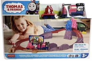Thomas The Train & Friends Motorized Ashima's Hilly Adventure Track Play Set Box - Picture 1 of 2