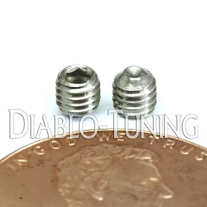 2 Stainless Steel Tremolo Arm Adjustment Screws - For LR Baggs X-Bridge - Picture 1 of 3