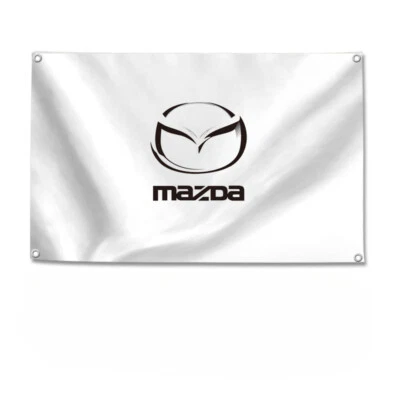 mazda гараж стены автомобиля мотоцикла гонки шоу авто ремонтная мастерская баннер флаг - Изображение 1 из 4